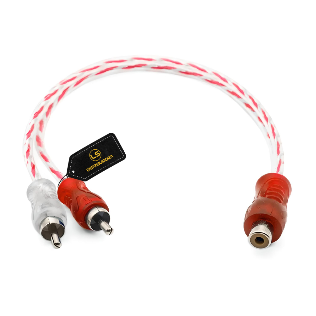 Cabo Y Rca Fio Som Automotivo Cobre Dupla Blindagem 2 Machos em Oferta na Shopee