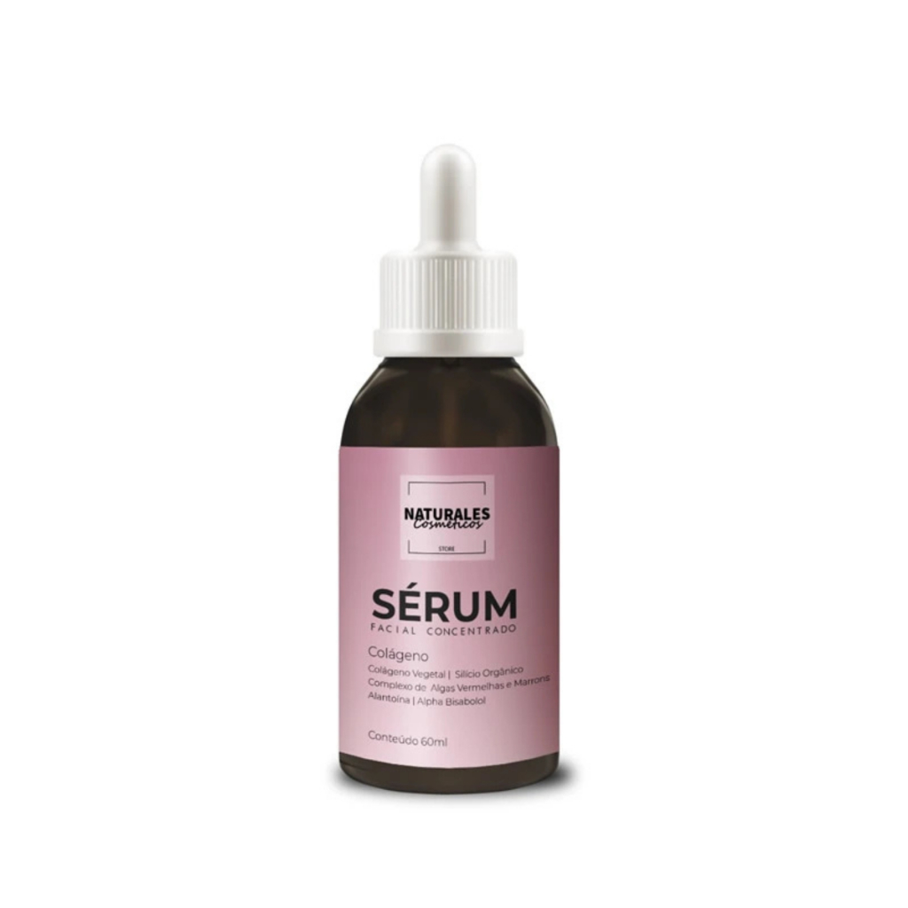 Sérum Facial Concentrado com Colágeno, Algas e Ativos Hidratantes – 60ml