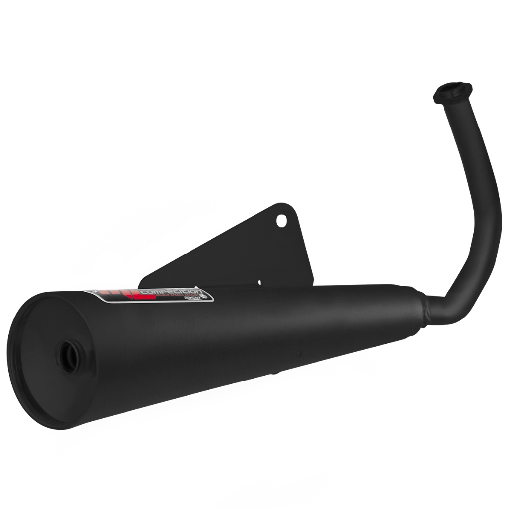 Escape Escapamento Curto Modelo Original Aço Moto Super Adventure ML Competition SH 150i 2017 em Oferta na Shopee