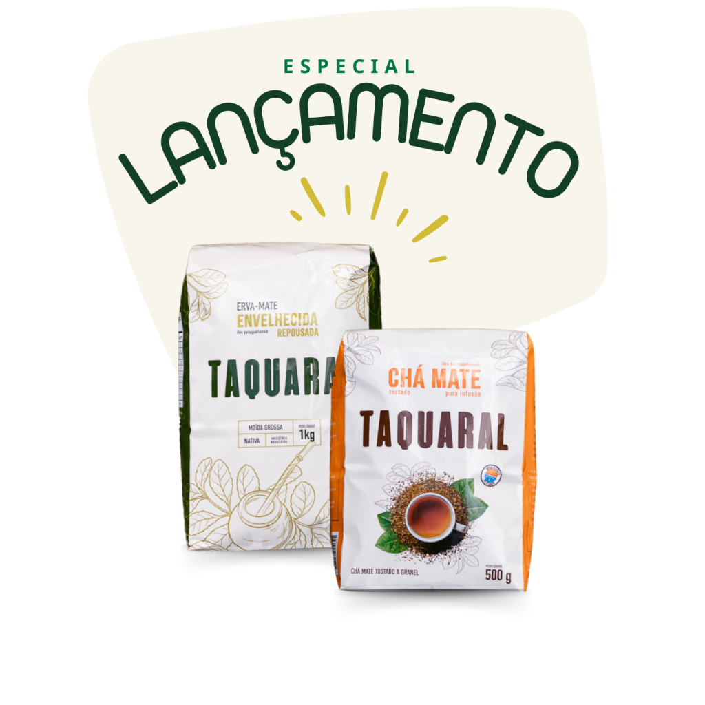 Kit Taquaral - erva-mate envelhecida e chá mate
