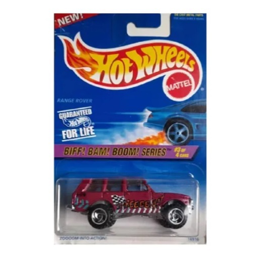 Hotwheels Mattel Range Rover Biff! Bam! Boom! Lacrado
