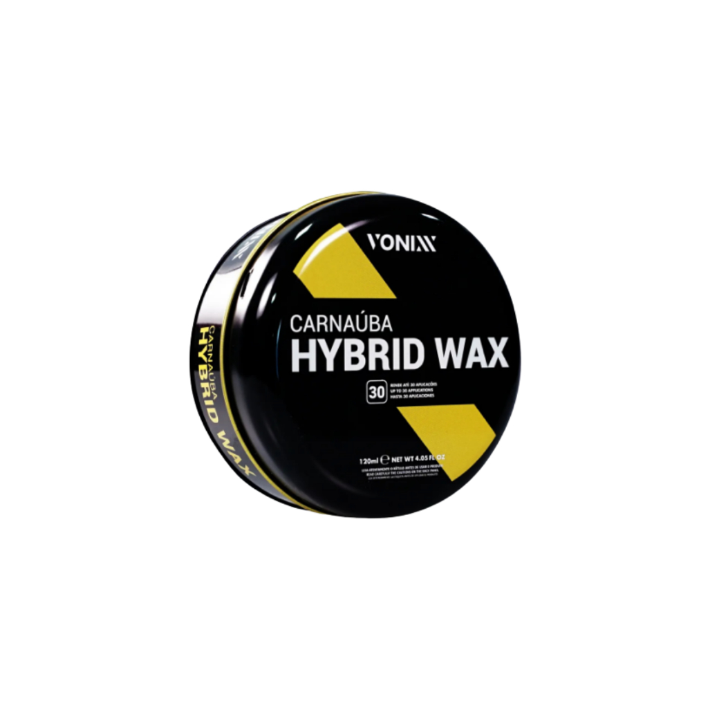 Cera Hybrid Wax Carnaúba Automotiva Protetora Vonixx 120ml