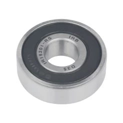 Rolamento Universal 6201 RS 12x32x10 mm Vedado Borracha Aço Forjado - IR16201 RS