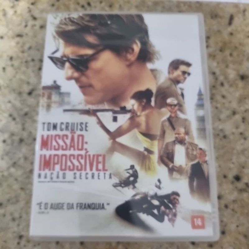 DVD 'Missão Impossível: Nação Secreta' Christopher McQuarrie.