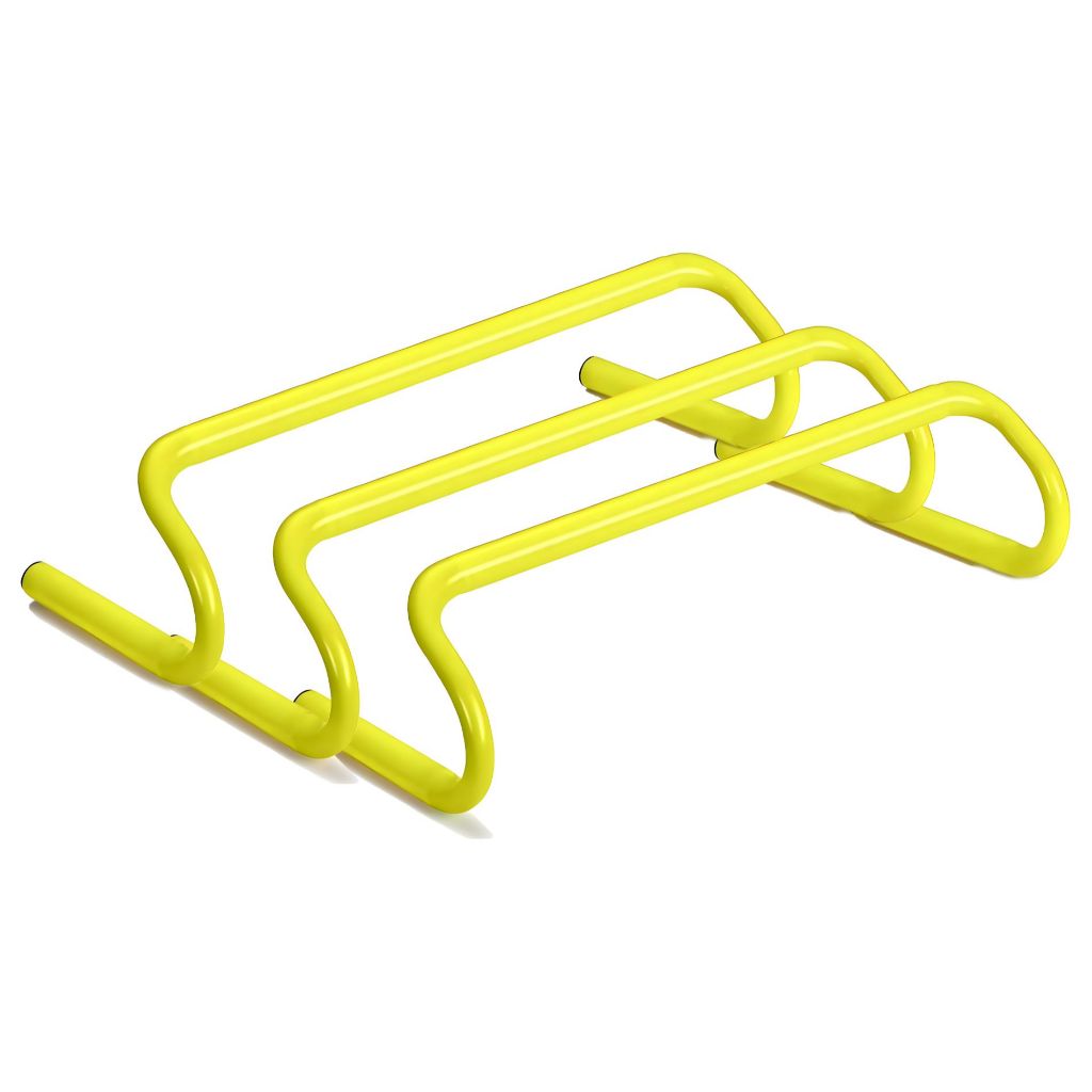 Kit 3 Barreiras 15cm Treinamento Funcional Agilidade Obstáculo Circuito JustGoFit