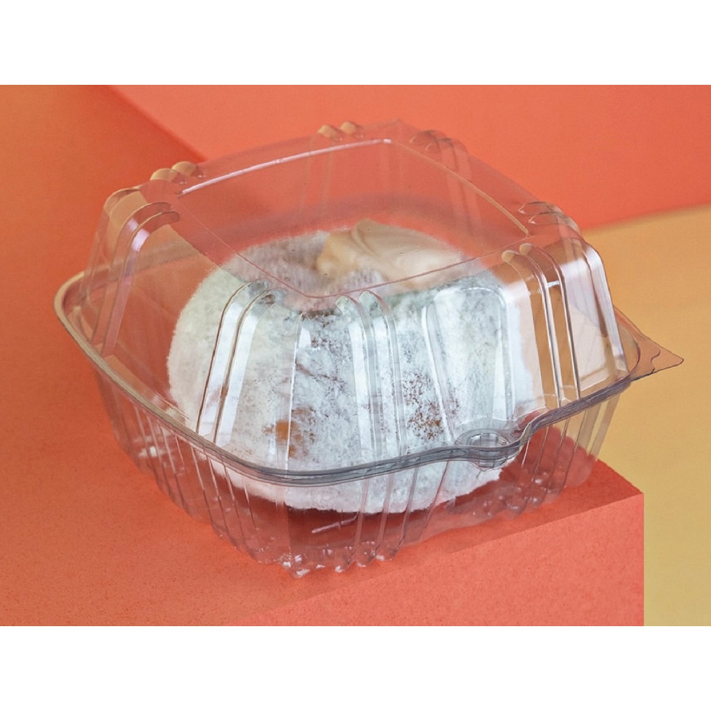 Caixa Embalagem Hamburgueira Pet Para Lanches Doces Padaria GA12 Galvanotek Premium Delivey