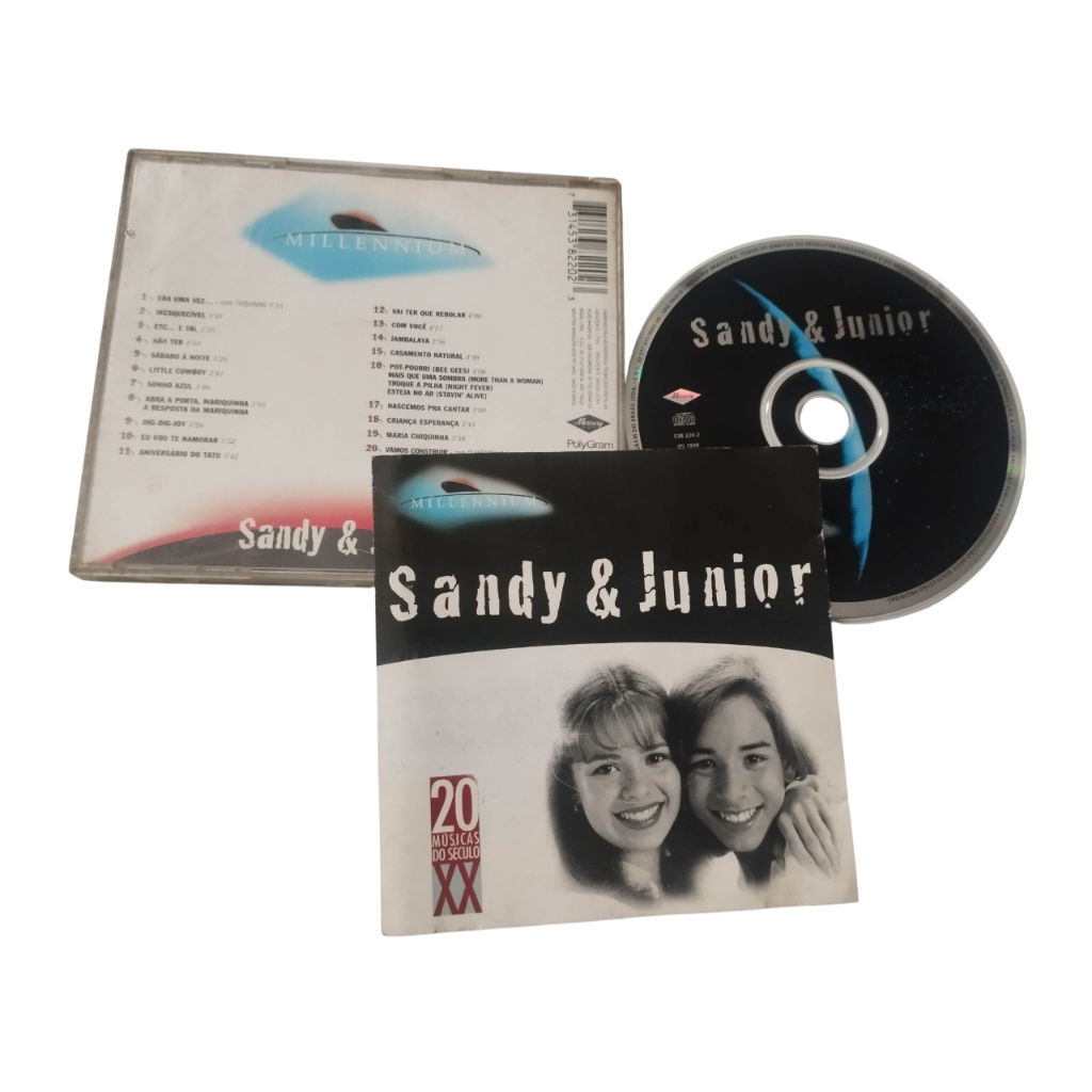 Cd - Sandy & Junior - Série Millennium 20 Musicas