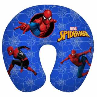 Almofada Travesseiro Protetor de Pescoço Silicone Viagem, Descanço Personagem Infantil Homem Aranha