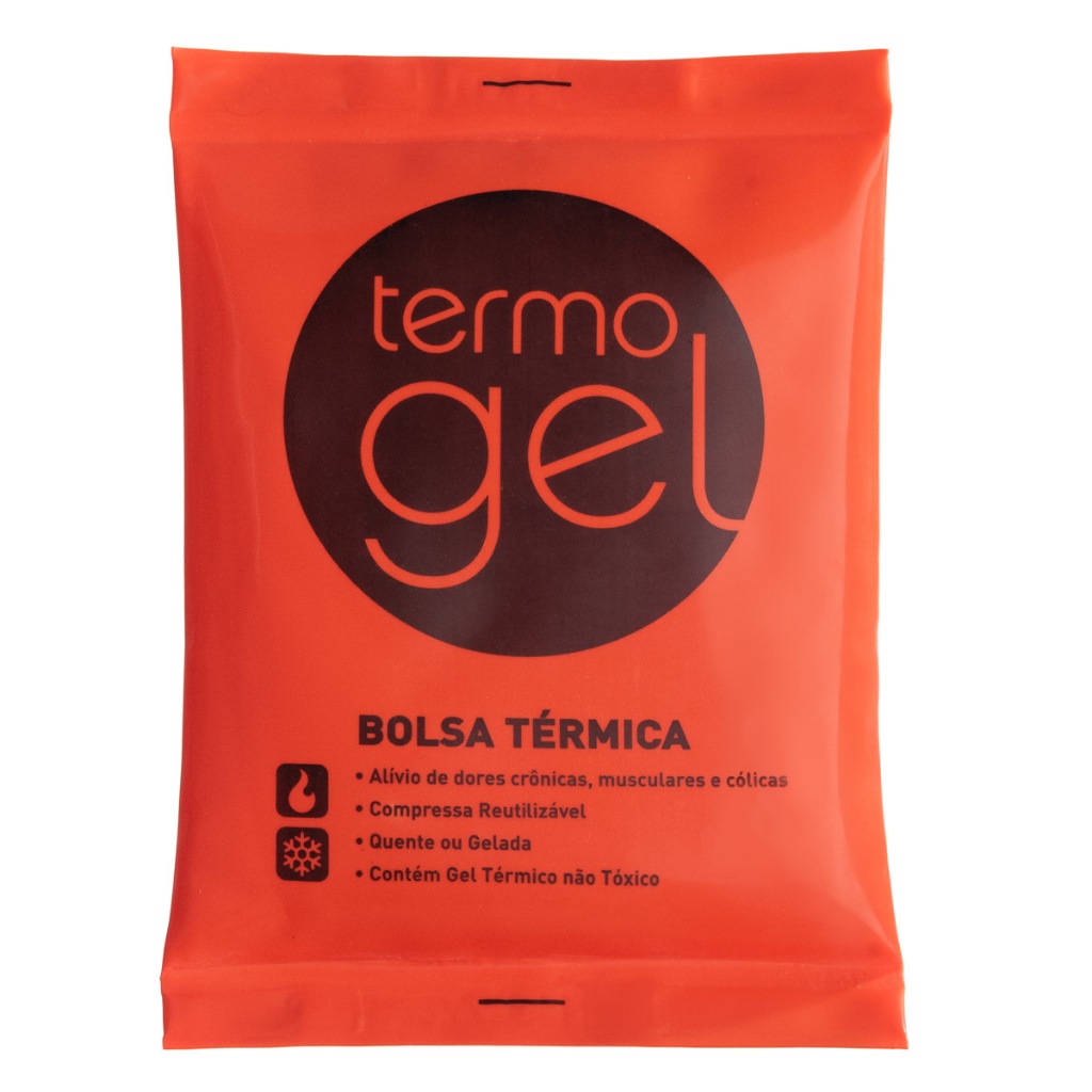 Bolsa de Gel Térmica Para Compressa Quente Ou Fria Termogel Pequena 350Ml
