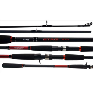 Vara para Pesca Carretilha Stag Deyu 50LB 2,10mts/2,40mts/2,70mts - 2 Partes em Oferta na Shopee