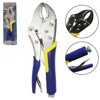 Alicate de Pressão Mordente Curvo Cabo Emborrachado em Oferta na Shopee