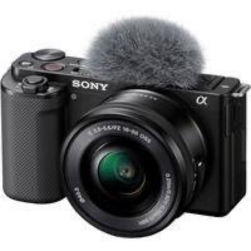 Câmera Sony ZV-E10 Mirrorless 4K, Lente 16-50mm, + cartão memória 64gb
