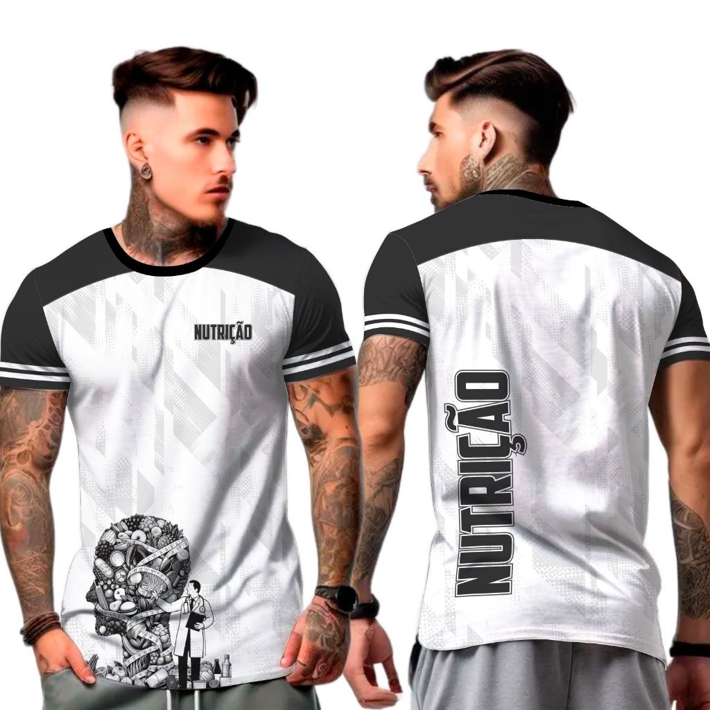 Camisa Camiseta Faculdade Profissão Nutrição Blusa Nutricionista Dieta Nutri