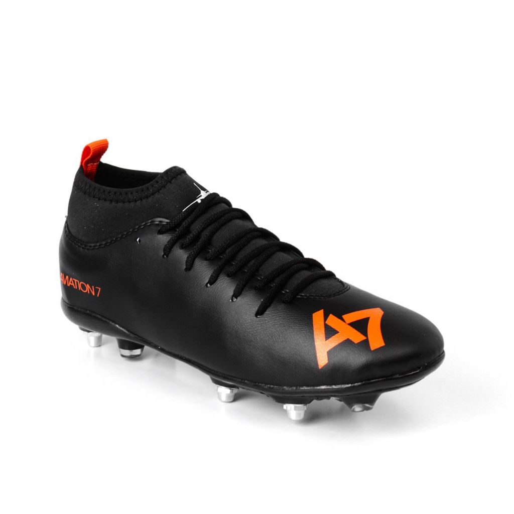 Chuteira Profissional Campo Travas Mistas De Alumínio Sola Costurada  Terreno Grama Sintética e Natural