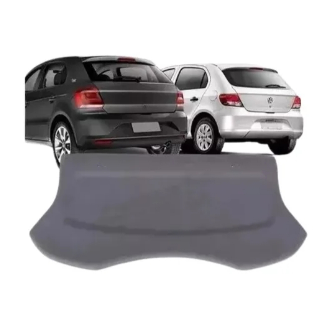 Tampão Bagagito Gol G5 G6 G7 G8 2017 2018 2019 2020 Cinza + Cordinha