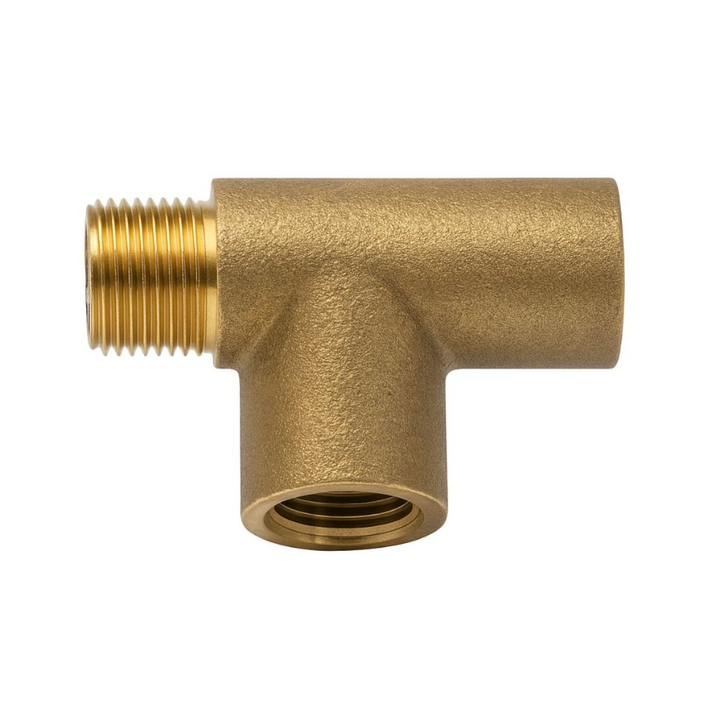 Te Para Manometro 1/8 Npt(M) X 1/8 Npt(F) X 1/8 Npt(F)