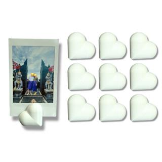 50 Suporte Porta Retrato Base Coração Nuvem para Foto Polaroid Cartão Menu Decoração Festa Casamento Evento Dia Das Mães em Oferta na Shopee