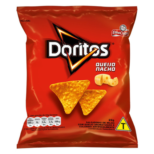 KIT 15 SALGADINHOS DORITOS 22g - ELMA CHIPS em Oferta na Shopee