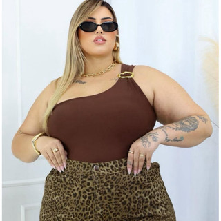 cropped plus size gg g1 g2  com bojo / blusa plus size / fivela orgânica 16