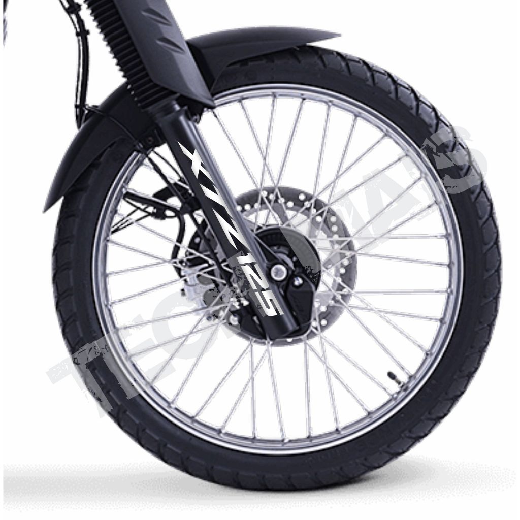 Par de Adesivo Refletivo Para Bengala canela Yamaha Xtz 125.