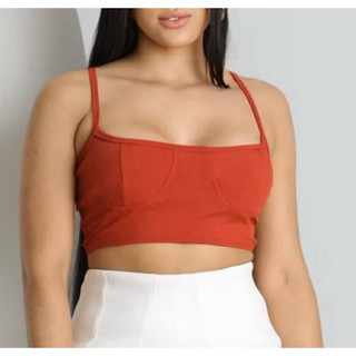 blusa feminina de alcinha / cropped retrô 25