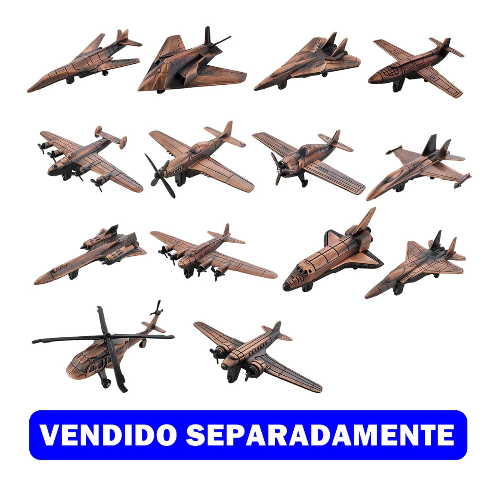 Miniatura De Metal Apontador De Lápis Die-Cast Colecionáveis - Avião 2ª Guerra Mundial em Oferta na Shopee