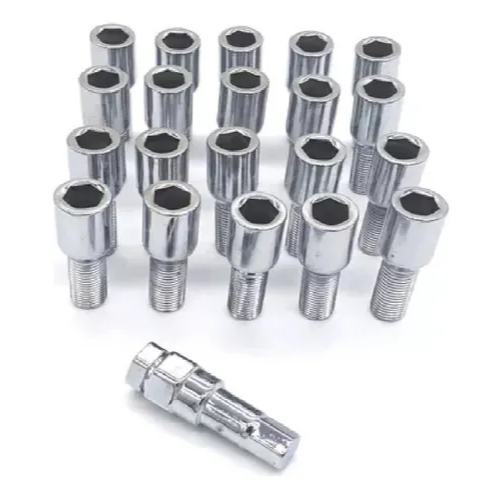 Parafuso Roda Allen 60mm Longo 20 Pcs Vw Golf Polo Fox Bora Jetta