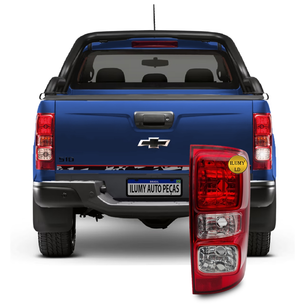 Lanterna Traseira Chevrolet S10 2012 2013 2014 2015 2016 2017 2018 2019 2020 2021 2022 2023 2024