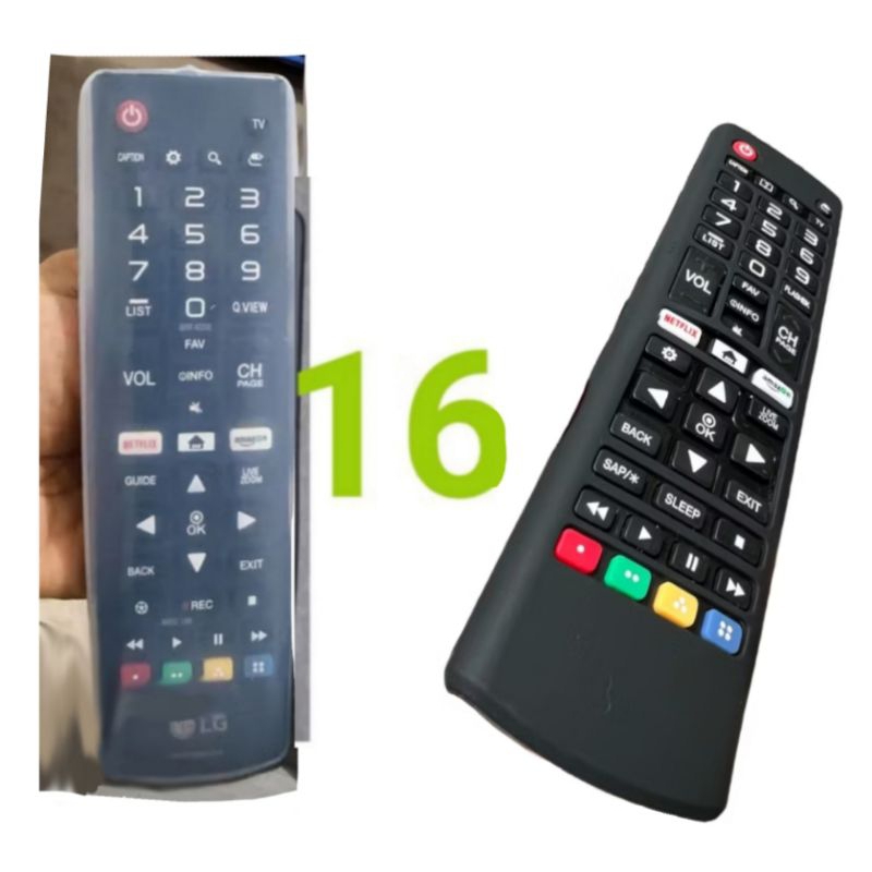 capa controle TV LG smart tv antiga e modelo antigo AKB75675304