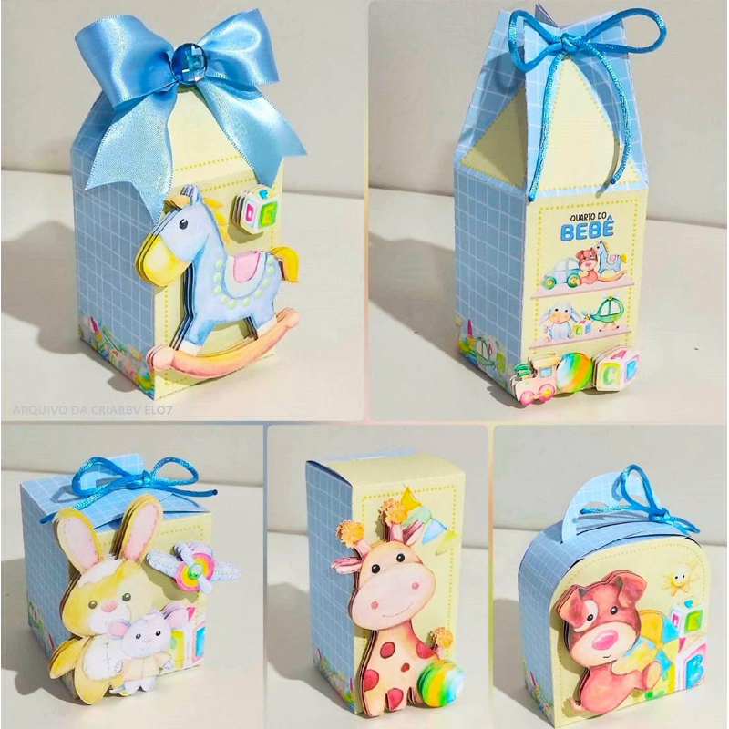 Kit Festa Caixinha Brinquedos | Personalizados - Lembrancinha Aniversario