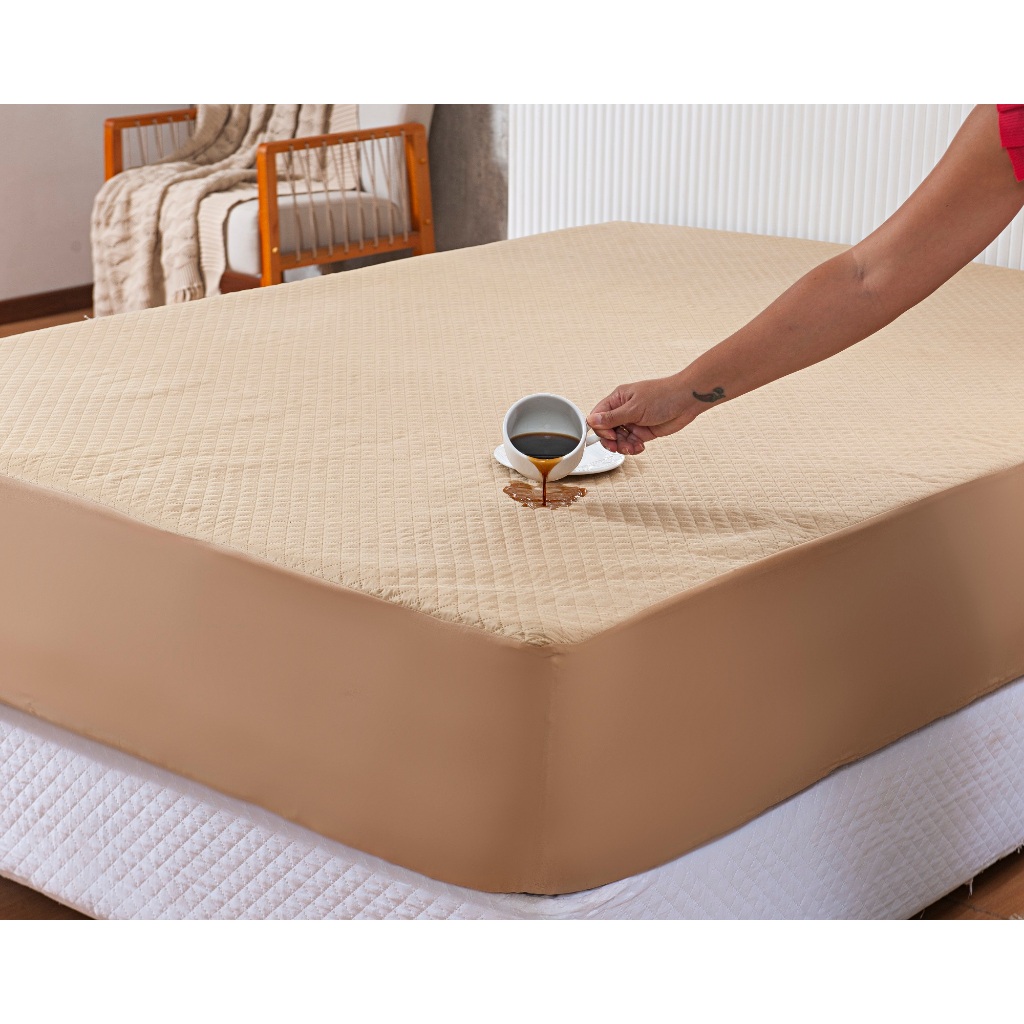 Protetor Impermeável Capa Colchão Matelada Berço Solteiro Casal Queen King com Elástico