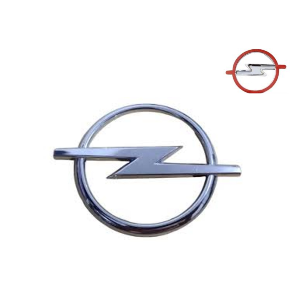 Emblema Traseiro Mala Opel Cromado Zafira/Ipanema/Corsa ....