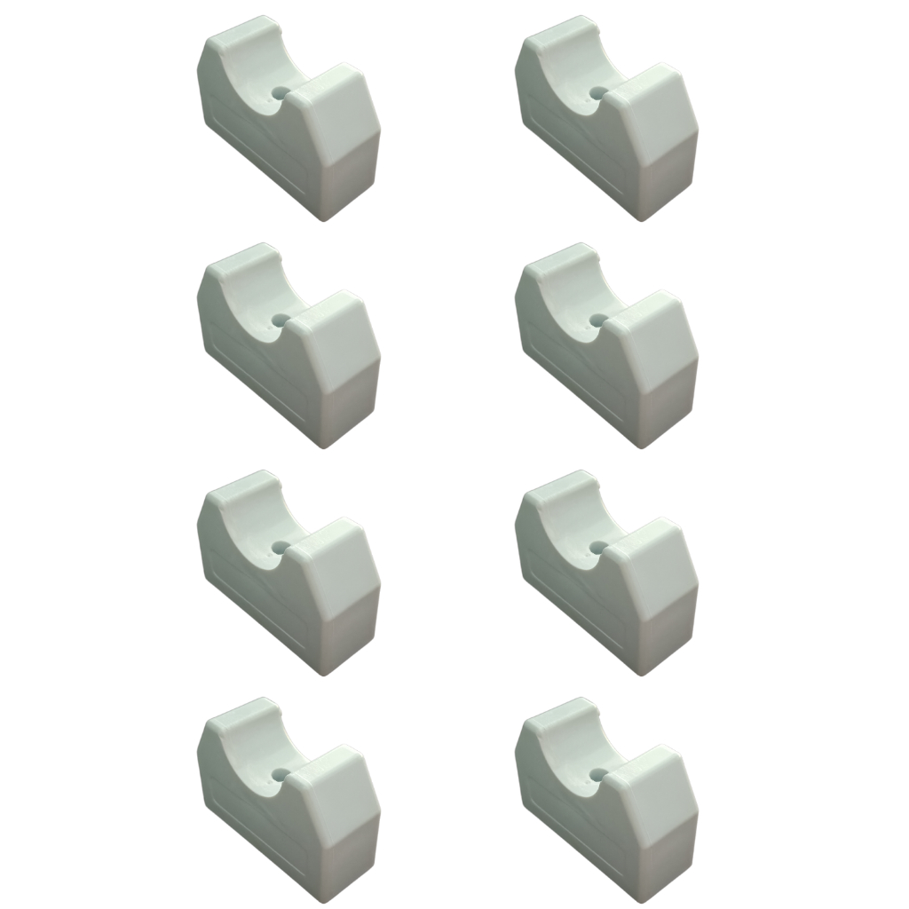 PONTEIRA PARA DEGRAU INOX ESCADA DE PISCINA 1.1/2'' ABS PLÁSTICO 38.1 MM