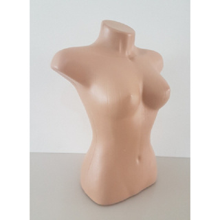 Busto Plastico Feminino Bege Adulto em Oferta na Shopee
