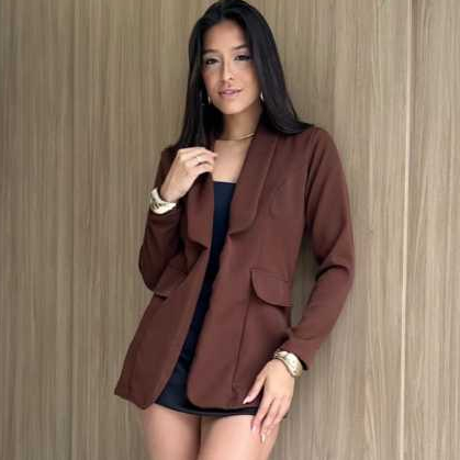blazer feminino alfaiataria CASAQUINHO ALFAIATARIA CASACO SOCIAL