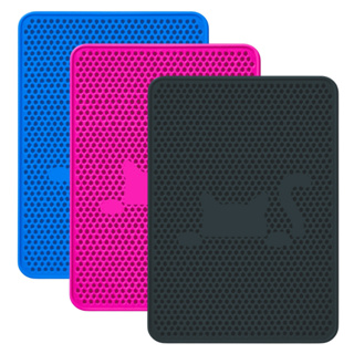 Tapete Limpa Patas Higiênico Para Gatos Anti Sujeira Coletor De Areia Dupla Camada em Oferta na Shopee