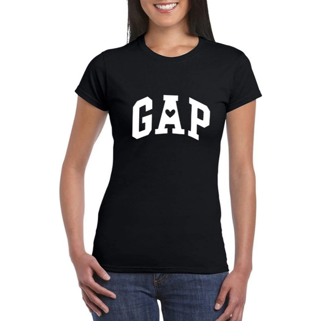 Camisa Baby Look Gap Love Camiseta Novidade Top