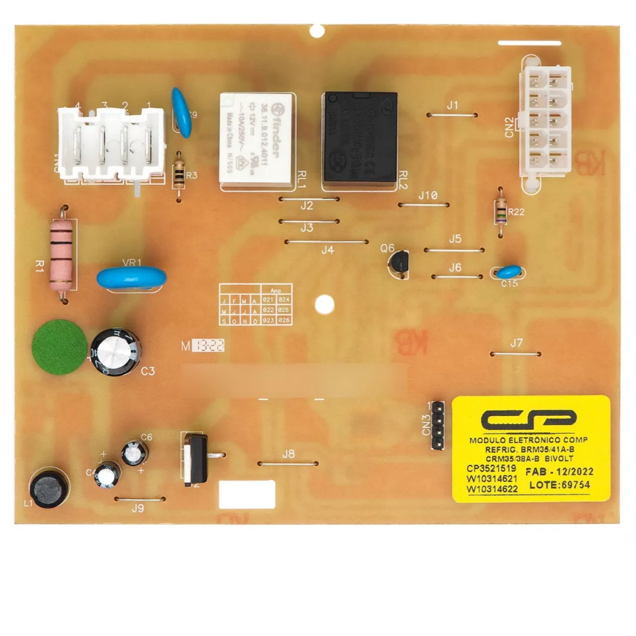 Placa Geladeira Consul Crm45 - 326061422 - W10314622 - 326059371 - CP