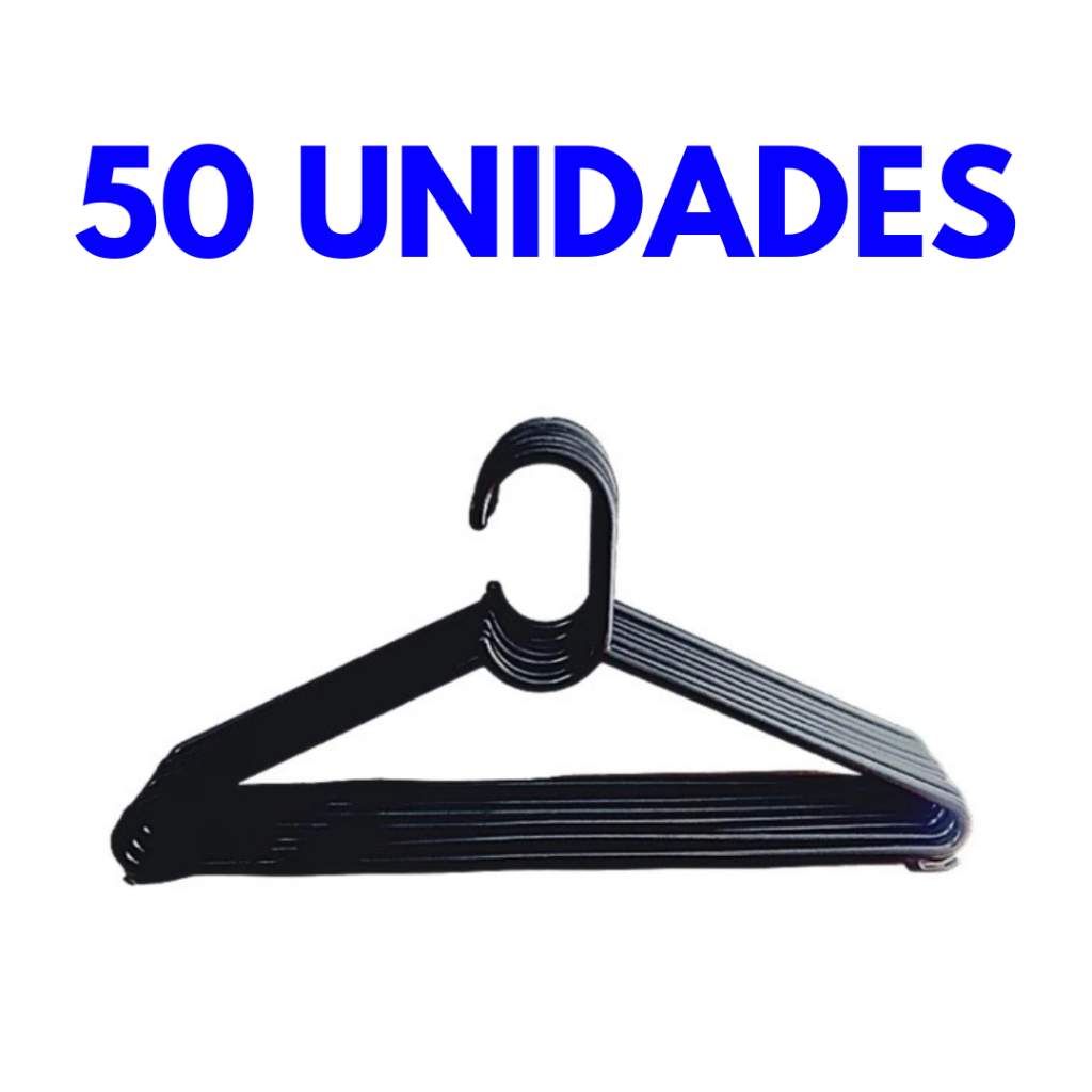 Cabides para Roupas, Kit de Cabides para Roupas Cabide Preto adulto, cabide reforçado adulto Fabrica em Oferta na Shopee