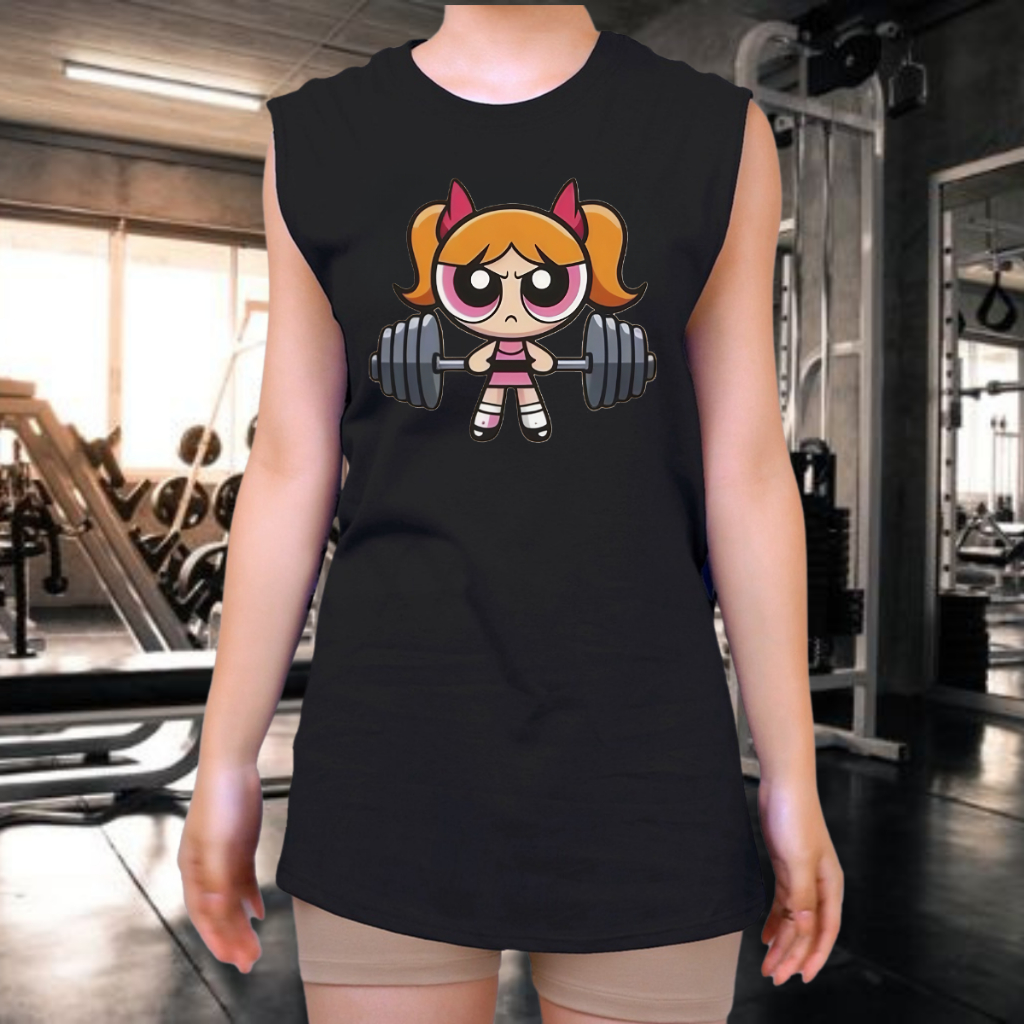 Regata Feminina Super Poderosas Oversized Academia