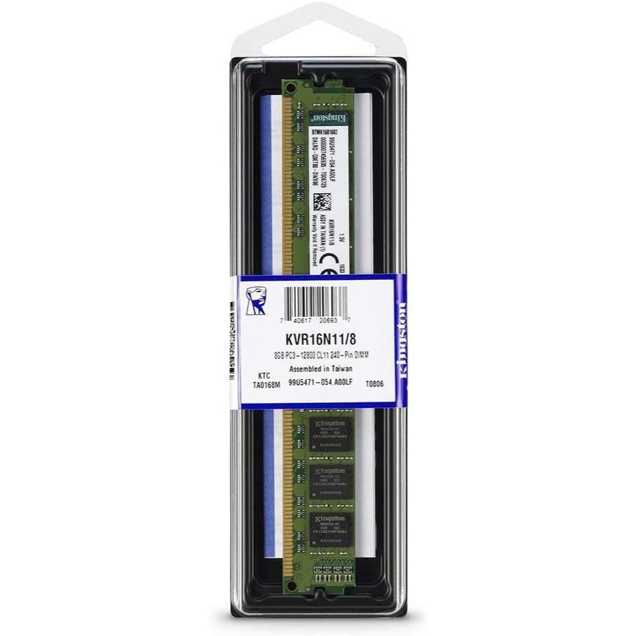 Kingston 8GB DDR3 1600MHz – Upgrade Ideal para Seu PC!