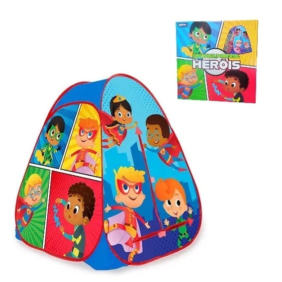 Barraca Portátil Heróis BS22HE - Zippy Toys em Oferta na Shopee