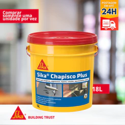 Chapisco Plus Adesivo para Argamassas e Chapiscos Balde 18L - SIKA