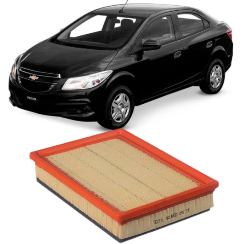Filtro De Ar motor GM Prisma 1.0 1.4 2013 em diante ARL8830 Tecfil em Oferta na Shopee