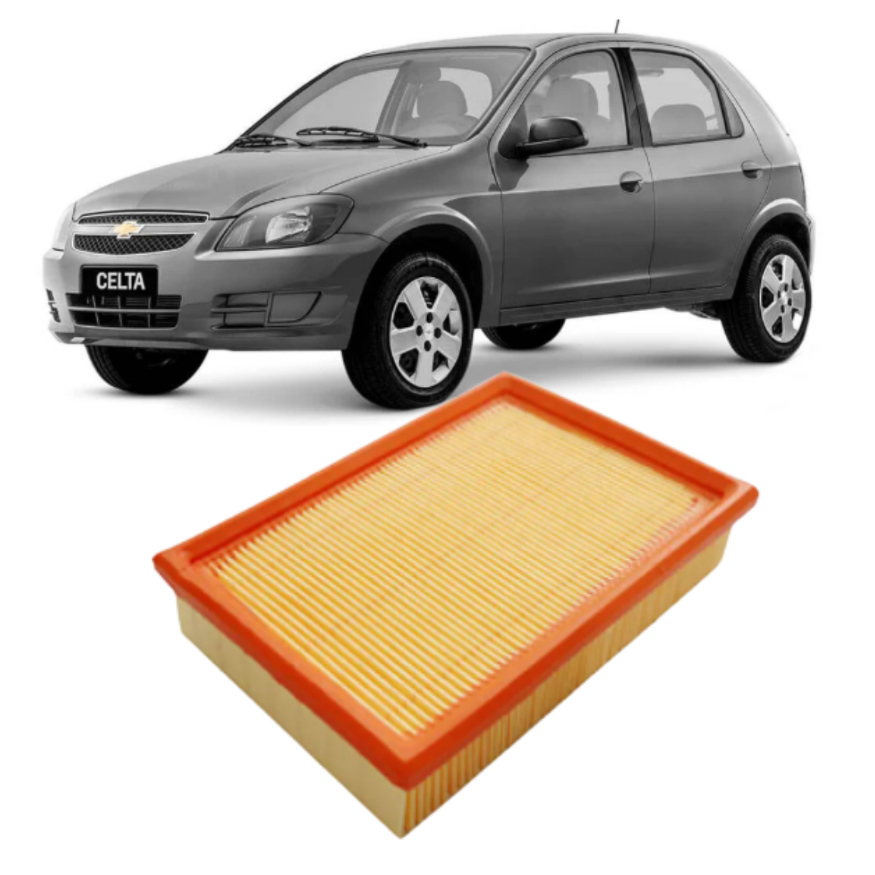 Filtro De Ar motor GM Celta Prisma ARL8834 Tecfil em Oferta na Shopee