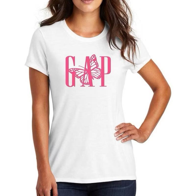 Camiseta Feminina Gap Borboleta Baby Look 100% Algodão