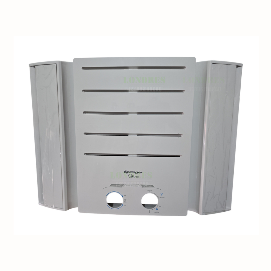 Painel Frente Plastica GW05836045+GW13704049 Ar Condicionado Janela 7500 10000 BTUs Springer Duo