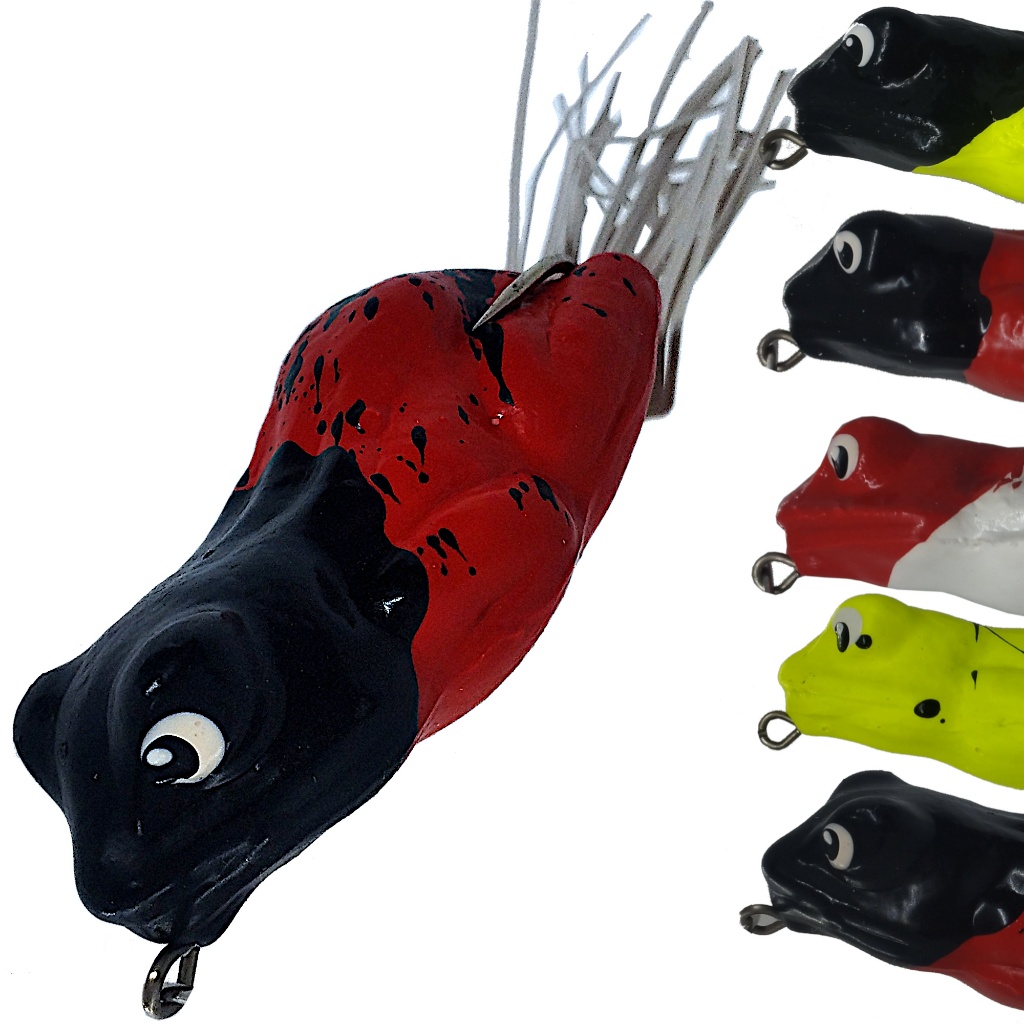 Isca Soft Traíra Bad Line New Bad Frog | Sapo 6,2cm - 12,5g