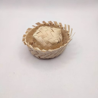 Aplique chapeu de palha para laço 10 unidades em Oferta na Shopee