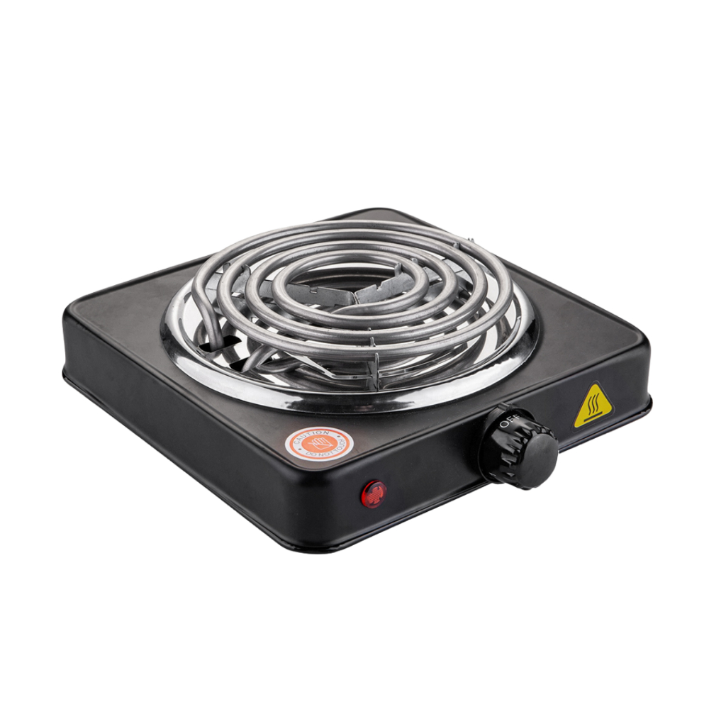 Fogão Elétrico Fogareiro Portátil Camping 1000W Cooktop